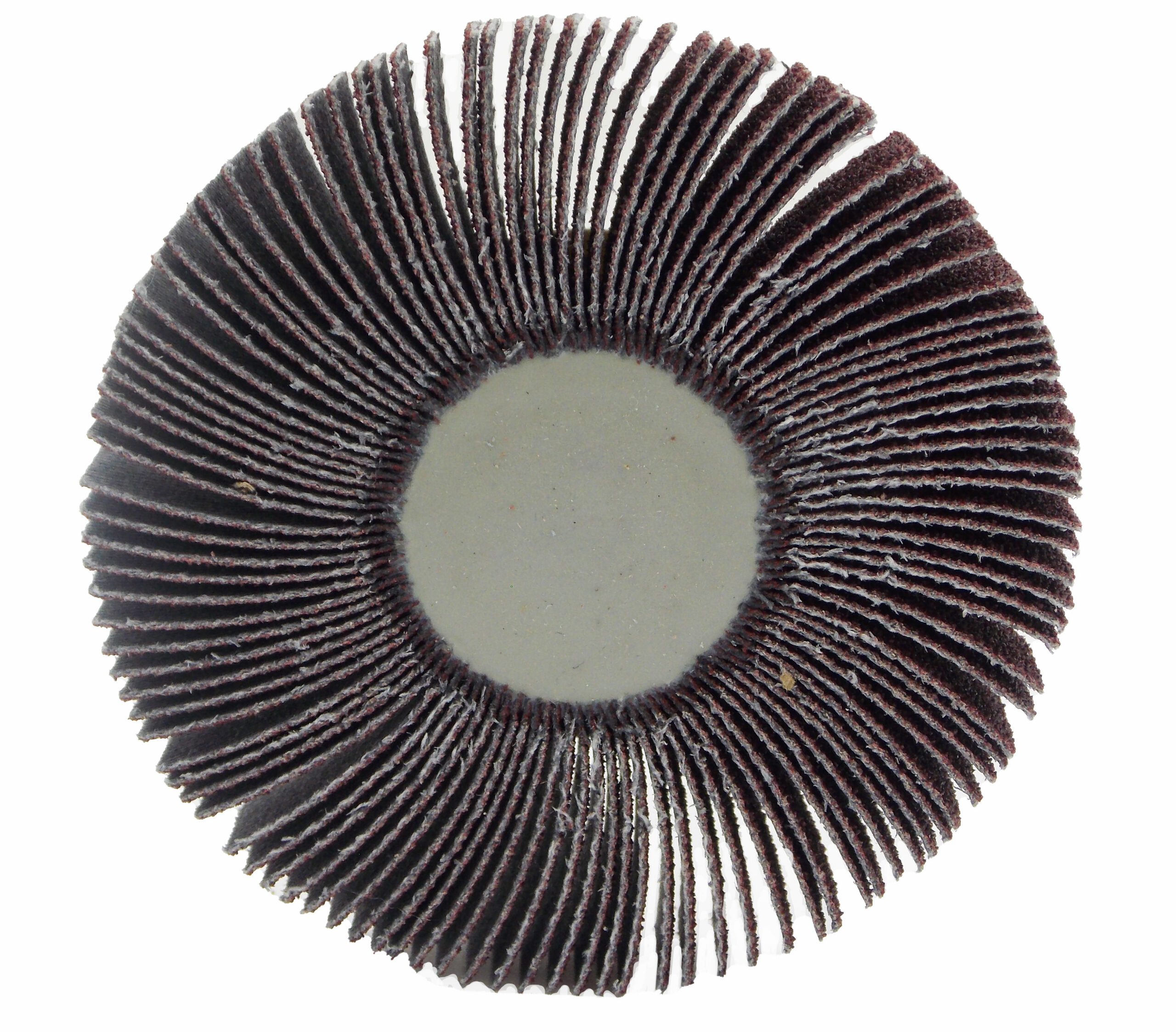 5 PK | Flap Wheel - 3" x 1" x 1/4"-20 Male Thread - 60 Grit - Image 2