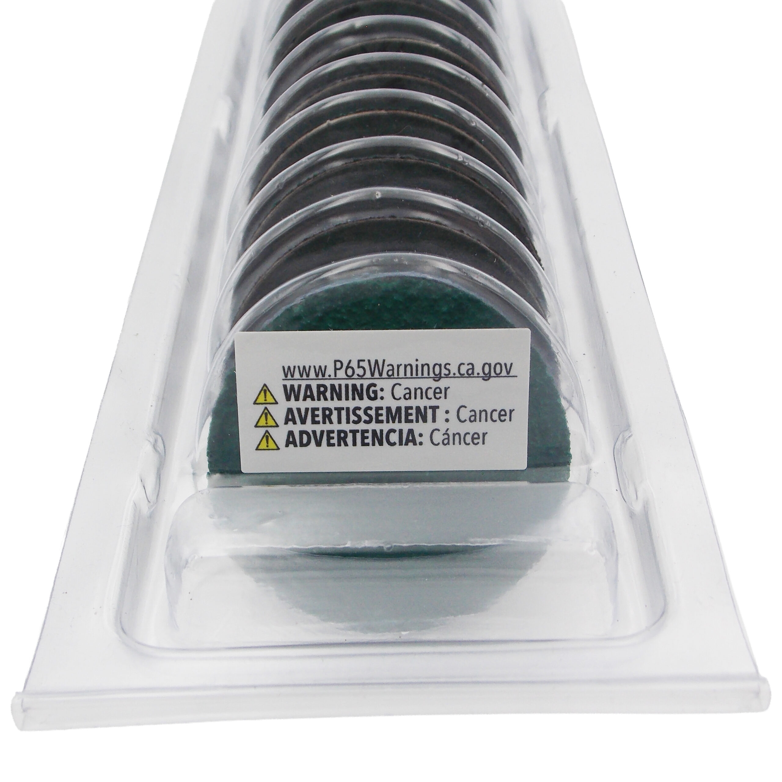 10 PK | 2" Mini Grinding Discs - Green Zirconia - 50 Grit - Image 4