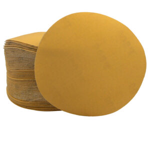 100 PK | 6" Gold A/O Hook & Loop Discs - 800 Grit