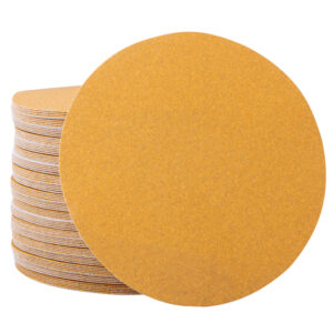 50 PK | 5" Gold A/O Hook & Loop Discs - 40 Grit