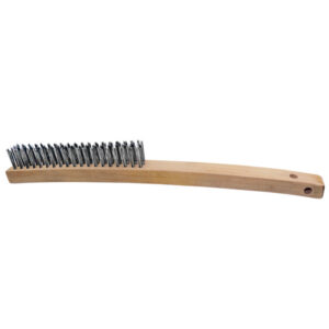 Scratch Brush-Long Handled- SS (3 x 19 Rows)
