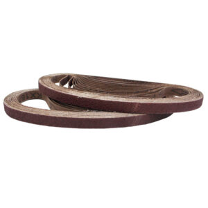 25 PK | File Sanding Belt 1/2" x 24" 40 Grit, X Weight