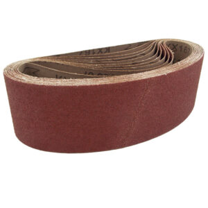 10 PK | Portable Sanding Belt 3" x 24" 50 Grit, X Weight