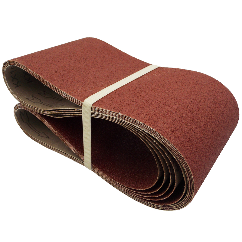 5 PK | Benchstand Sanding Belt 6" x 48" 50 Grit, X Weight - Image 2