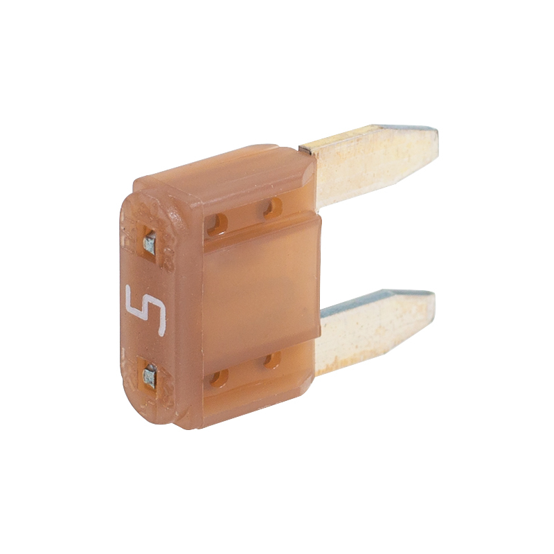 LIMITED STOCK! 100 PK | Mini Fuse 5 Amp - Light Brown - Image 2