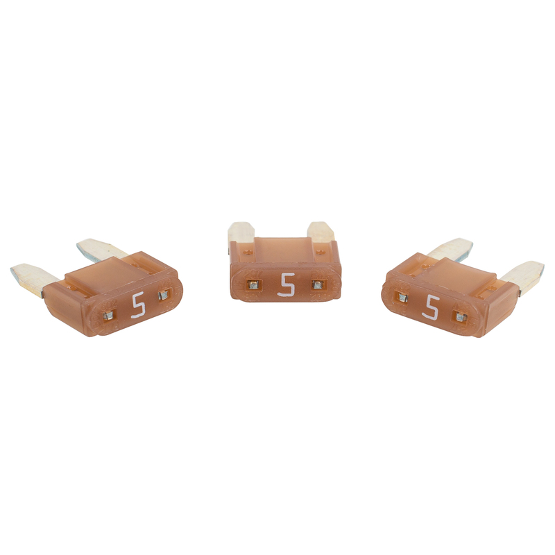 LIMITED STOCK! 100 PK | Mini Fuse 5 Amp - Light Brown - Image 4