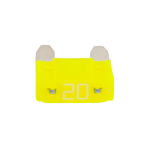 LIMITED STOCK! 100 PK | Mini Fuse 20 Amp - Yellow