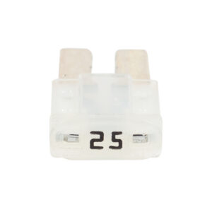 LIMITED STOCK!| 2 Leg Micro Fuse 25 Amp - Clear