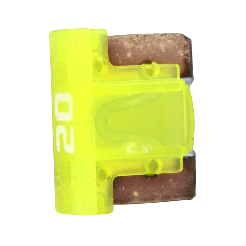 LIMITED STOCK! | Low Profile Mini Fuse 20 Amp - Yellow - Image 2